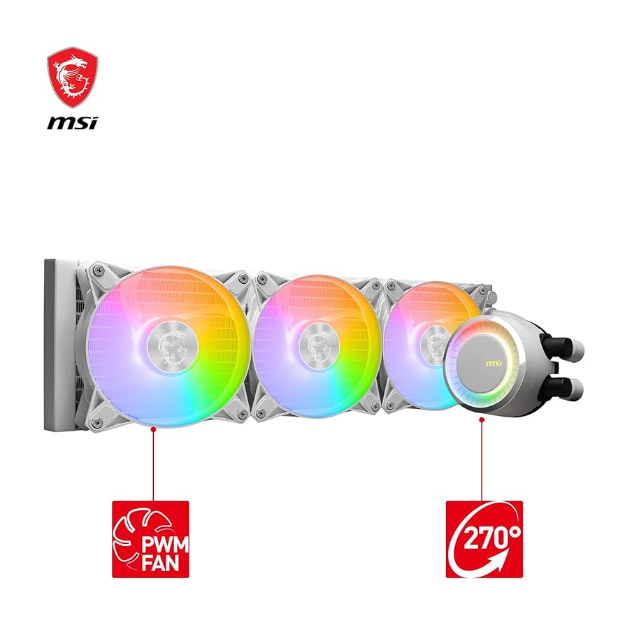 MSI MAG CORELIQUID E360 360mm簡易水冷クーラー MAG CORELIQUID E360レビュー｜シンプル＆高耐久な簡易水冷